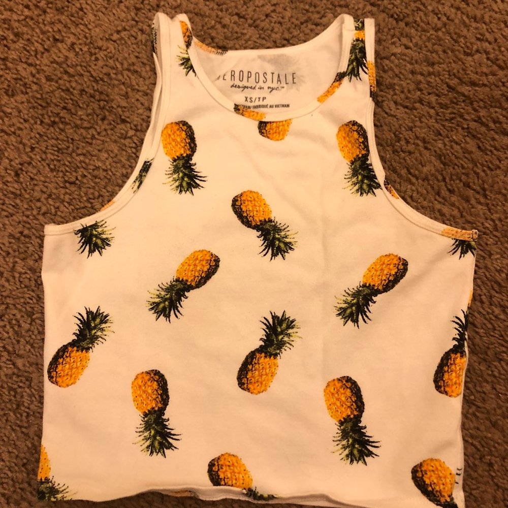 Womens Pineapple Tank Top